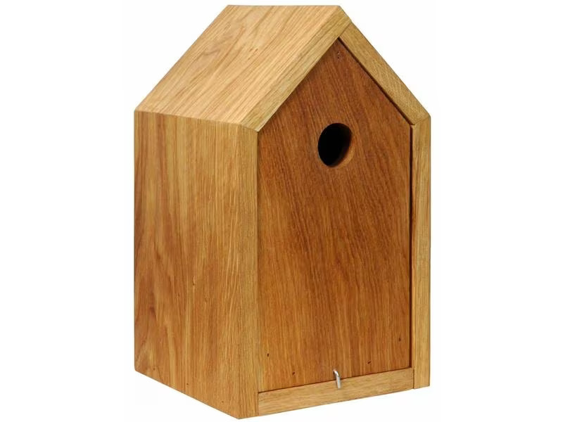 dobar green label Nistkasten Design, 16 x 16 x 28.5 cm, Holz, Braun