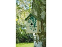 dobar Nistkasten Camouflage Birke, 17.5 x 17 x 33 cm, Holz