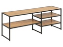 AC Design Konsolentisch Seaford 120 x 33 x 46 cm, Nature/Schwarz