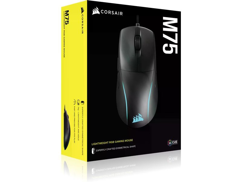 Corsair Gaming-Maus M75 Schwarz
