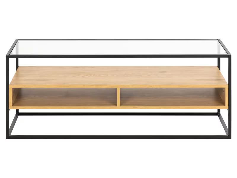AC Design Konsolentisch Randolf 120 cm x 40 cm, Nature/Schwarz