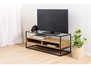 AC Design Konsolentisch Randolf 120 cm x 40 cm, Nature/Schwarz