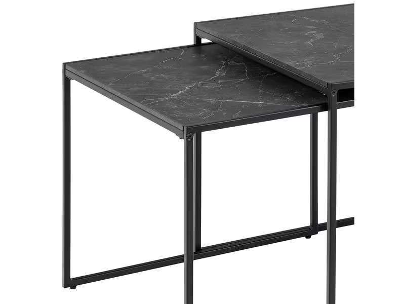 AC Design Couchtisch Infinity 120 cm x 48 cm, Schwarz