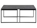 AC Design Couchtisch Infinity 120 cm x 48 cm, Schwarz