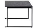 AC Design Couchtisch Infinity 120 cm x 48 cm, Schwarz