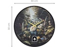 NeXtime Wanduhr Vanity Cuckoo Ø 30 cm, Mehrfarbig