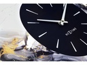 NeXtime Wanduhr Marble Duo Ø 48 cm, Silber