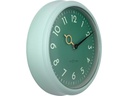 NeXtime Wanduhr Golden Hour Ø 30.5 cm, Blaugrün