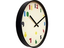 NeXtime Wanduhr Bit Ø 35 cm, Mehrfarbig