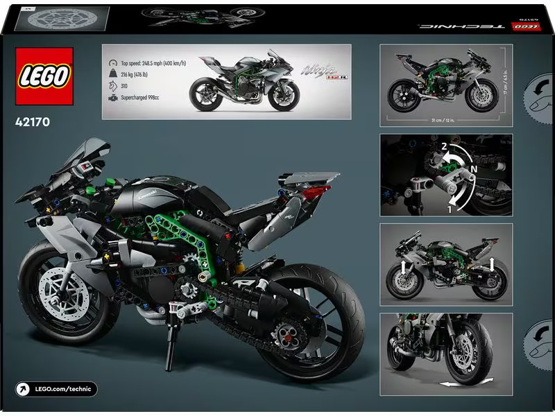 LEGO® Technic Kawasaki Ninja H2R Motorrad 42170