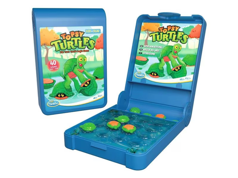 Thinkfun Knobelspiel Flip n’ Play – Topsy Turtles