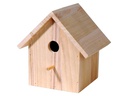 dobar Nistkasten Bastelset, 17.5 x 15.5 x 20.5 cm, Holz