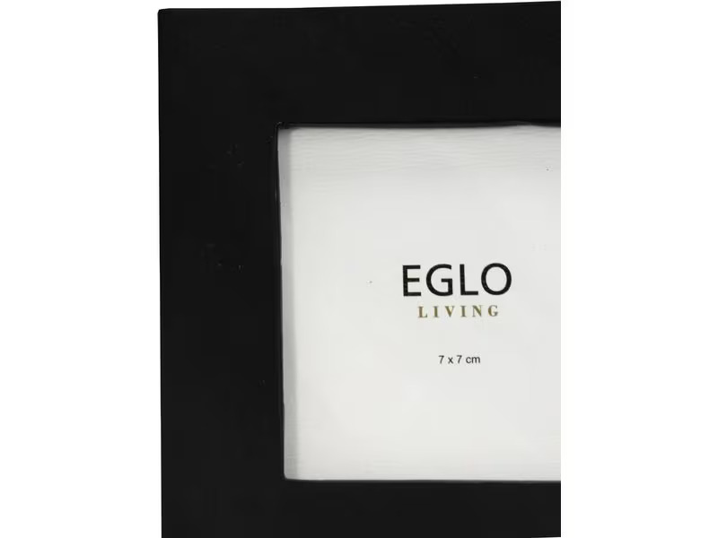 EGLO Leuchten Bilderrahmen Albuera Schwarz, 7 x 7 cm