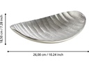 EGLO Leuchten Dekoschale Forleyet Silber