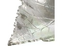 EGLO Leuchten Dekoschale Blatt Forleyet Silber