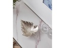EGLO Leuchten Dekoschale Blatt Forleyet Silber