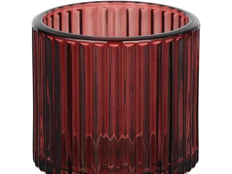 EGLO Leuchten Windlicht Bezamby Gold/Rot