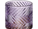 EGLO Leuchten Windlicht Bezamby Gold/Lila