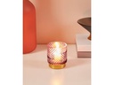 EGLO Leuchten Windlicht Bezamby Gold/Lila