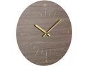 EGLO Leuchten Wanduhr Takahagi Braun/Gold