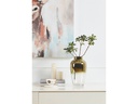 EGLO Leuchten Vase Sirannana 27 cm, Gold/Transparent