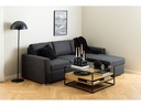 AC Design Couchtisch Randolf 90 cm x 40 cm, Nature/Schwarz
