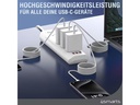 4smarts USB-C Magnetisches Kabel RollUp USB C - USB C 1.5 m