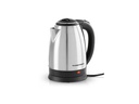 GOURMETmaxx Wasserkocher 1.8 l, Schwarz/Silber