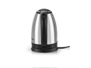 GOURMETmaxx Wasserkocher 1.8 l, Schwarz/Silber