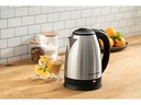 GOURMETmaxx Wasserkocher 1.8 l, Schwarz/Silber