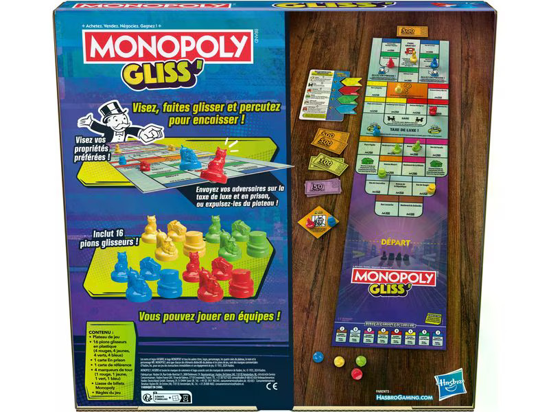 Hasbro Gaming Familienspiel Monopoly Knockout -DE-