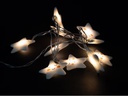 COCON Lichterkette Stoffsterne, 165 cm