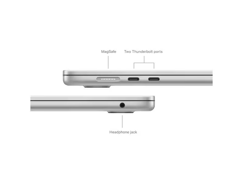 Apple MacBook Air 15 2024 M3 10C GPU / 512 GB / 16 GB Silber