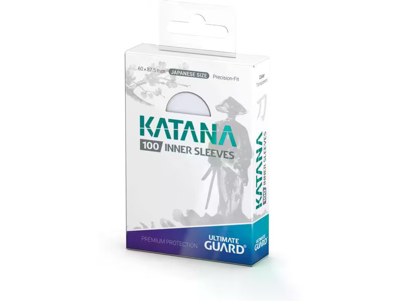 Ultimate Guard Kartenhülle Katana Inner Sleeves Small Transparent (100)