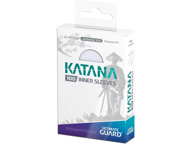 Ultimate Guard Kartenhülle Katana Inner Sleeves Small Transparent (100)