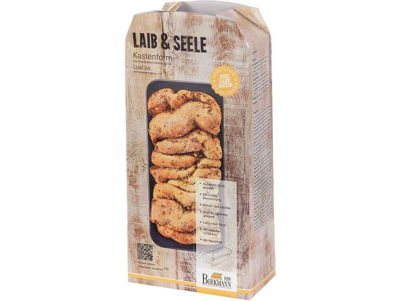 RBV Birkmann Brot-Backform Laib und Seele (L x H) 25 x 7 cm