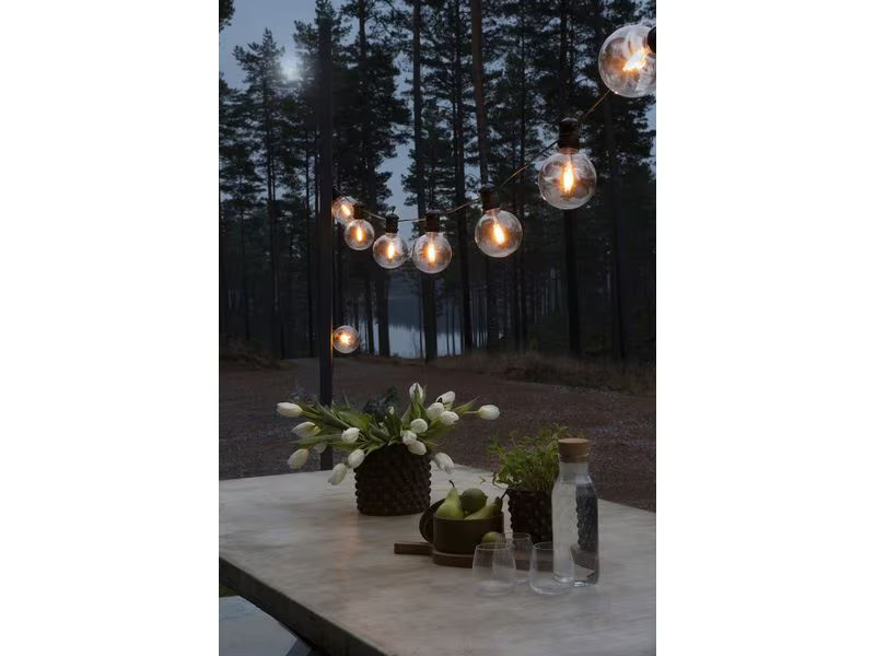 Konstsmide Lichterkette Erweiterung, 10 LEDs, Transparent
