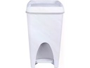 Edi Baur Abfalleimer Quotidiana 21 l, Weiss