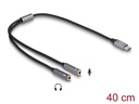 Delock Headset DAC 24 Bit / 96 kHz USB-C - 3.5 mm Klinke