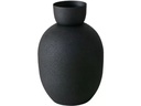 Boltze Vase Maynar 2 Stück, 17 cm, Schwarz