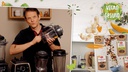 Blendtec Standmixer Designer 650 Dunkelrot