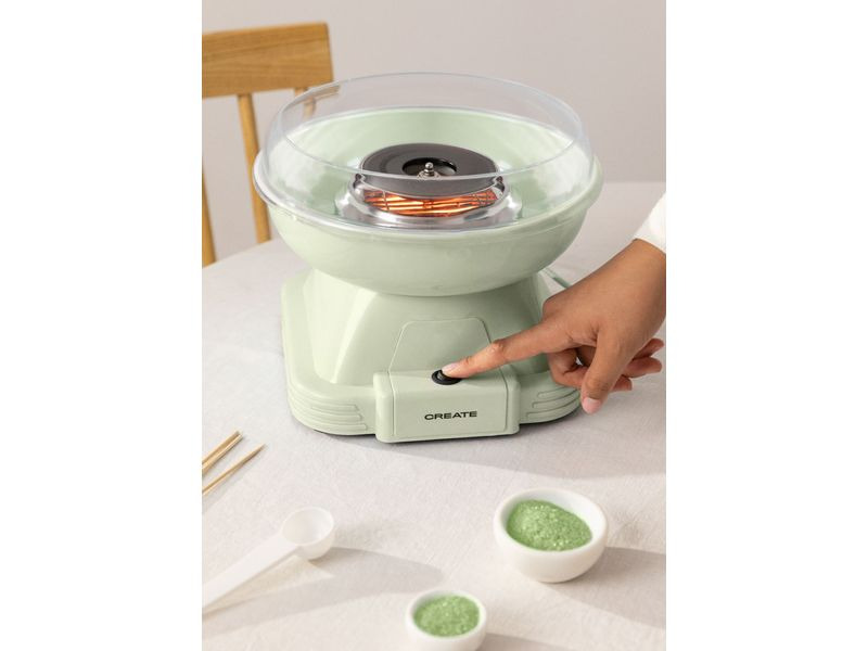 Create Zuckerwattemaschine Pastelgrün