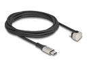 Delock USB 2.0-Kabel 180° gewinkelt USB C - Lightning 1 m