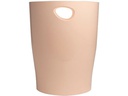 Exacompta Papierkorb Ecobin Skandi 15 L, Hellrosa