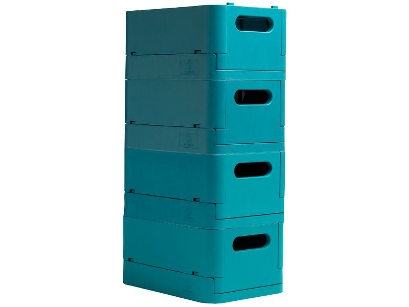 Exacompta Ablagekorb Smart Case MAXI Skandi Pazifikblau