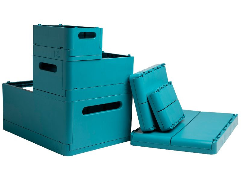 Exacompta Ablagekorb Smart Case MAXI Skandi Pazifikblau