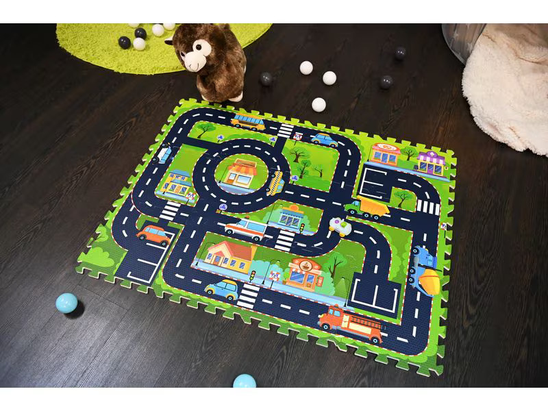 Knorrtoys Puzzlematte Strasse 12-teilig