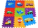 Knorrtoys Puzzlematte Fahrzeuge 9-teilig