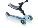 GLOBBER Scooter GO UP Foldable Plus Lights, Pastel Blau