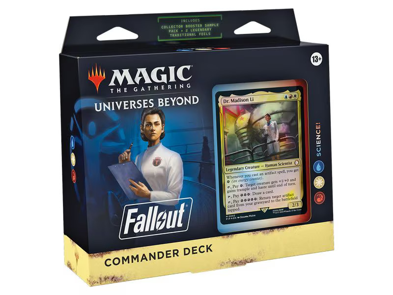 Magic: The Gathering Universes Beyond: Fallout – Commander Decks Display -EN-